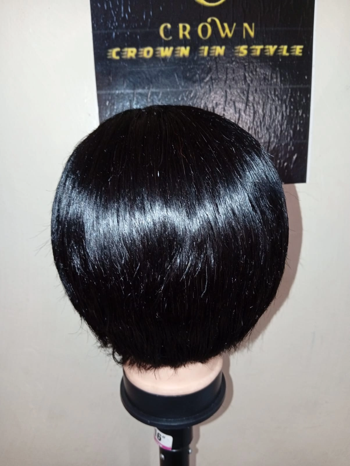 Black Pixie wig