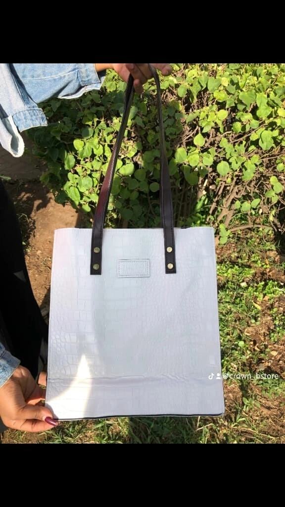 Crocodile print Tote bags